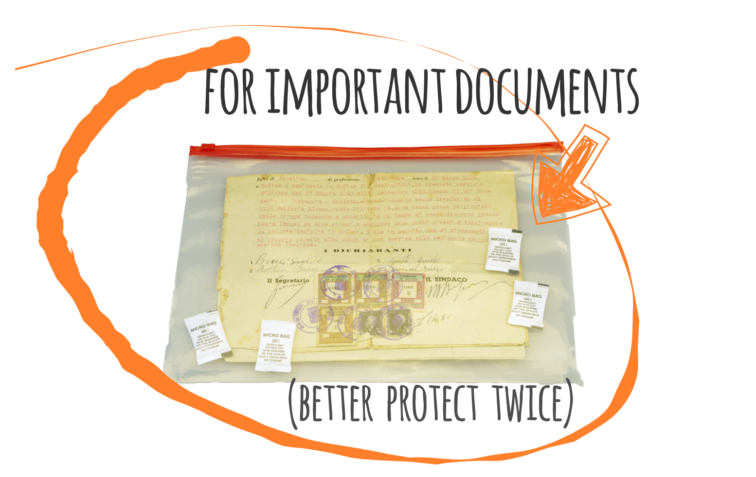 protect documents from moisture