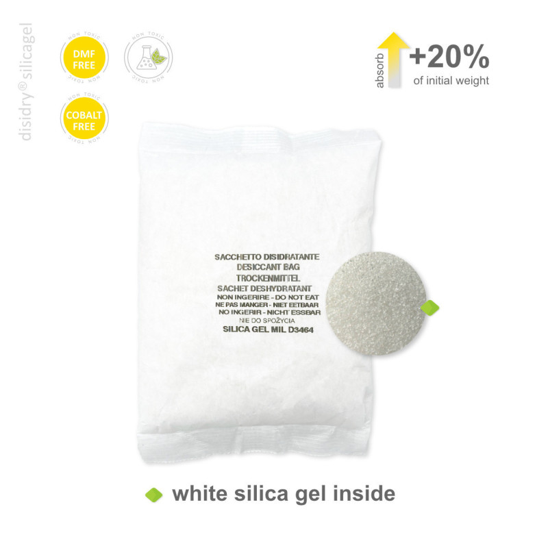Sachets déshydratants de 480 g de gel de silice DISIDRY® - boutique en ligne