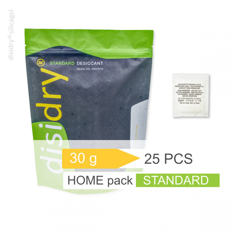 Bustine 30 g. silica gel STANDARD - confezione 25 pezzi