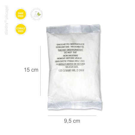 Embalaje 120 g | 10 pcs gel de sílice standard | HOME pack
