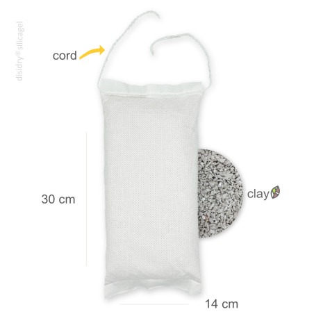 Bolsa de 1000 g con cordón | 2+ pcs arcilla | SMALL pack