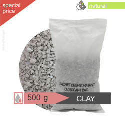 Sachets 500 g activated clay