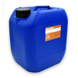 5 kg canister of Brown granular silica gel - indicating