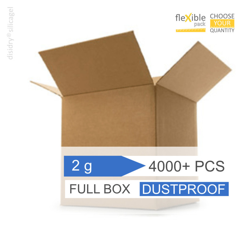 Micro Bolsas 2 g | 4000+ pcs Dustproof silica gel Tyvek® | FULL BOX Micro Bolsas 2 g | 4000+ pcs Dustproof silica gel Tyvek® | FULL BOX