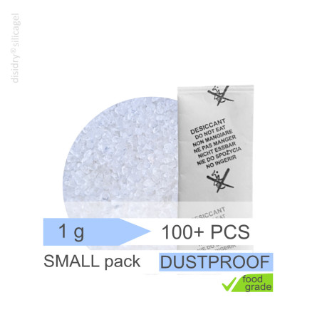 Micro Bolsas 1 g | 100 pcs pcs Food grade Dustproof | SMALL pack