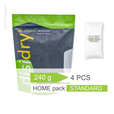 Bolsas desecantes de 240 g de gel de sílice DISIDRY® - tienda online