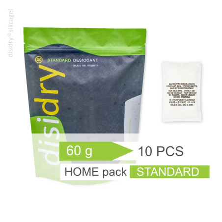 confezione bustine silica gel 60 g