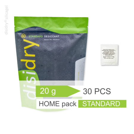 confezione bustina 20 g silica gel
