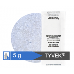 Bustine silica gel in Tyvek 5 g.