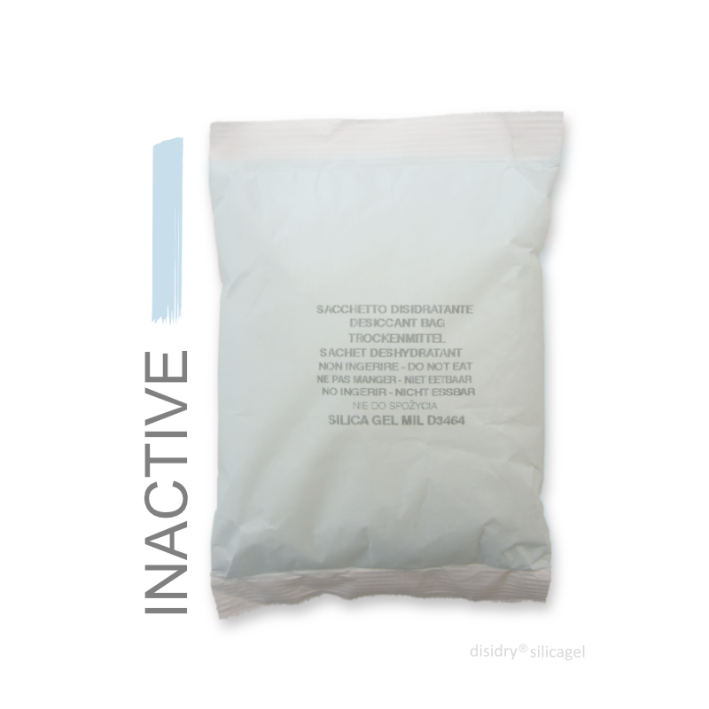 Sachet indiquant 480g Acheter en ligne sur Disidry® Silicagel Shop